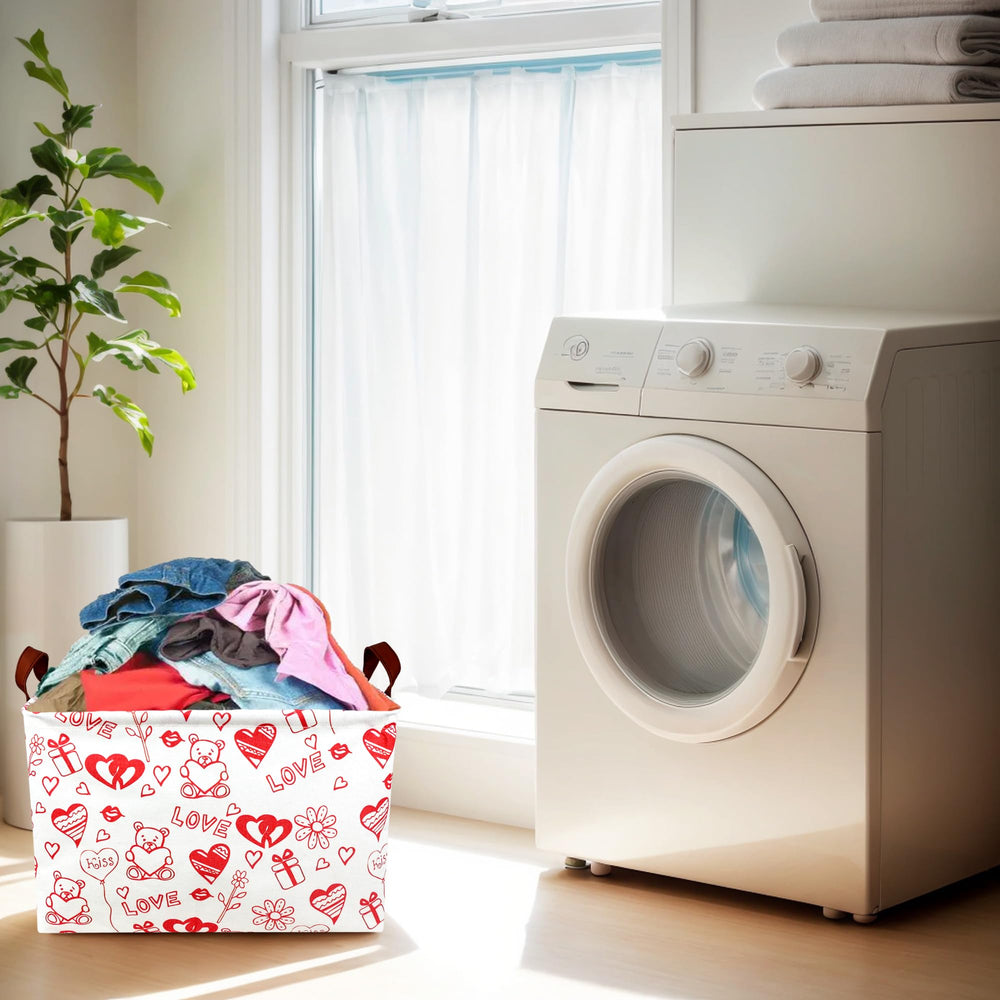 ASKETAM Bear Love basket folded for compact storage