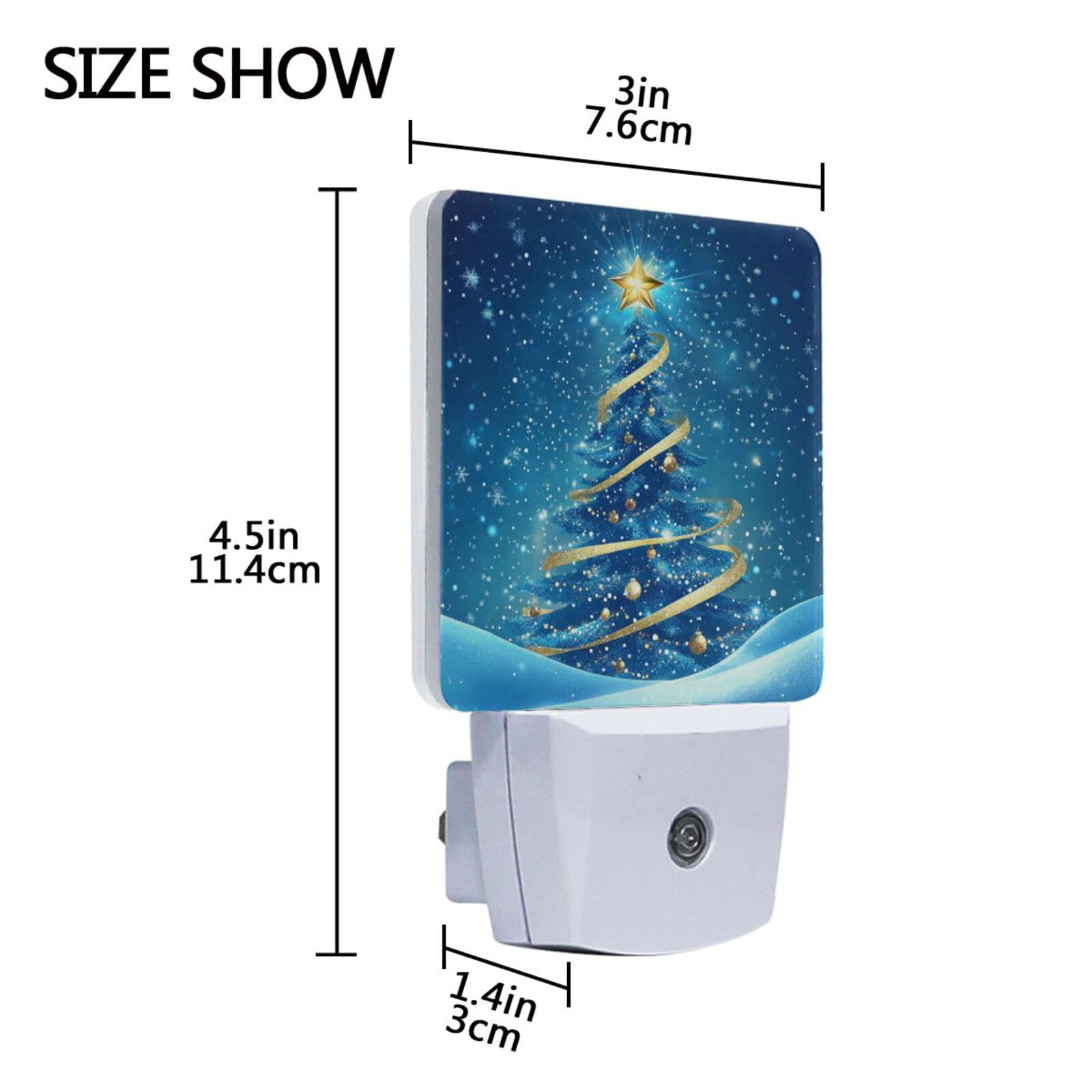 Aslsiy night light suited for bedrooms and nurseries for safe navigation.