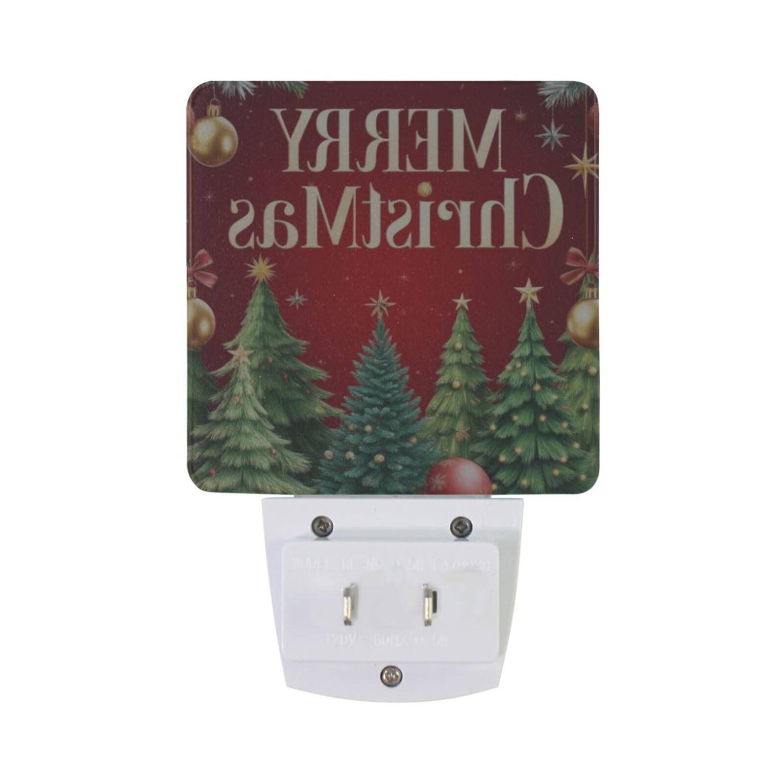 Aslsiy night light dusk-dawn sensor automatically switches on in darkness and off in light.