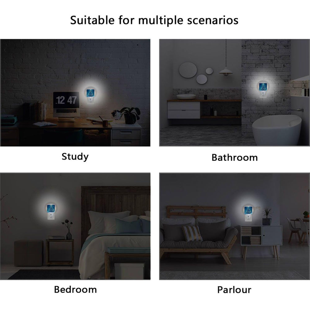 Aslsiy night light uses only 0.5W for low power draw.