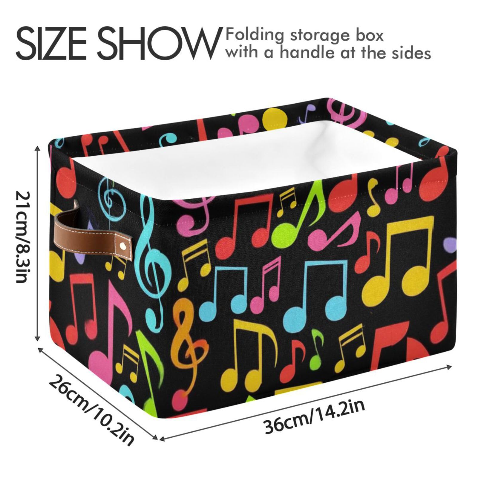 Aslsiy storage basket folded for compact storage emphasizes versatility.