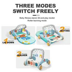 Asou Baby Gym Play Mat 2-in-1 design highlights versatile activity center for growth