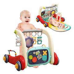 Asou Baby Gym Play Mat front view showing spacious surface for tummy time and play.