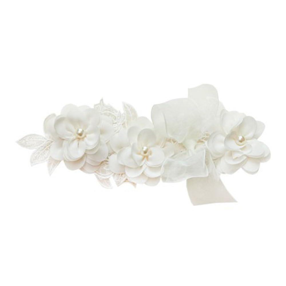 Asphinien lace headband with elastic band stays secure during daily wear.