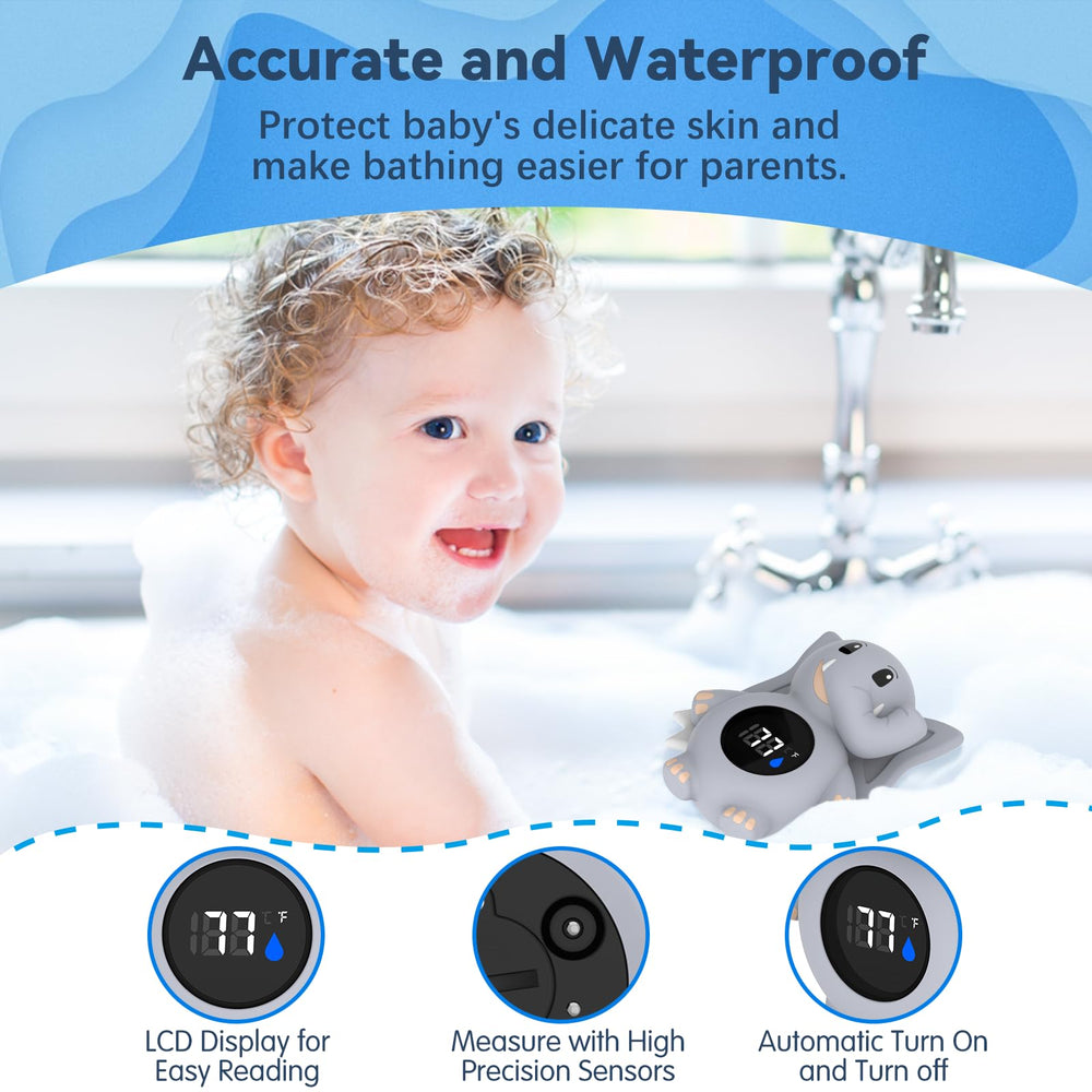 ASRIO waterproof design keeps thermometer functional during submersions