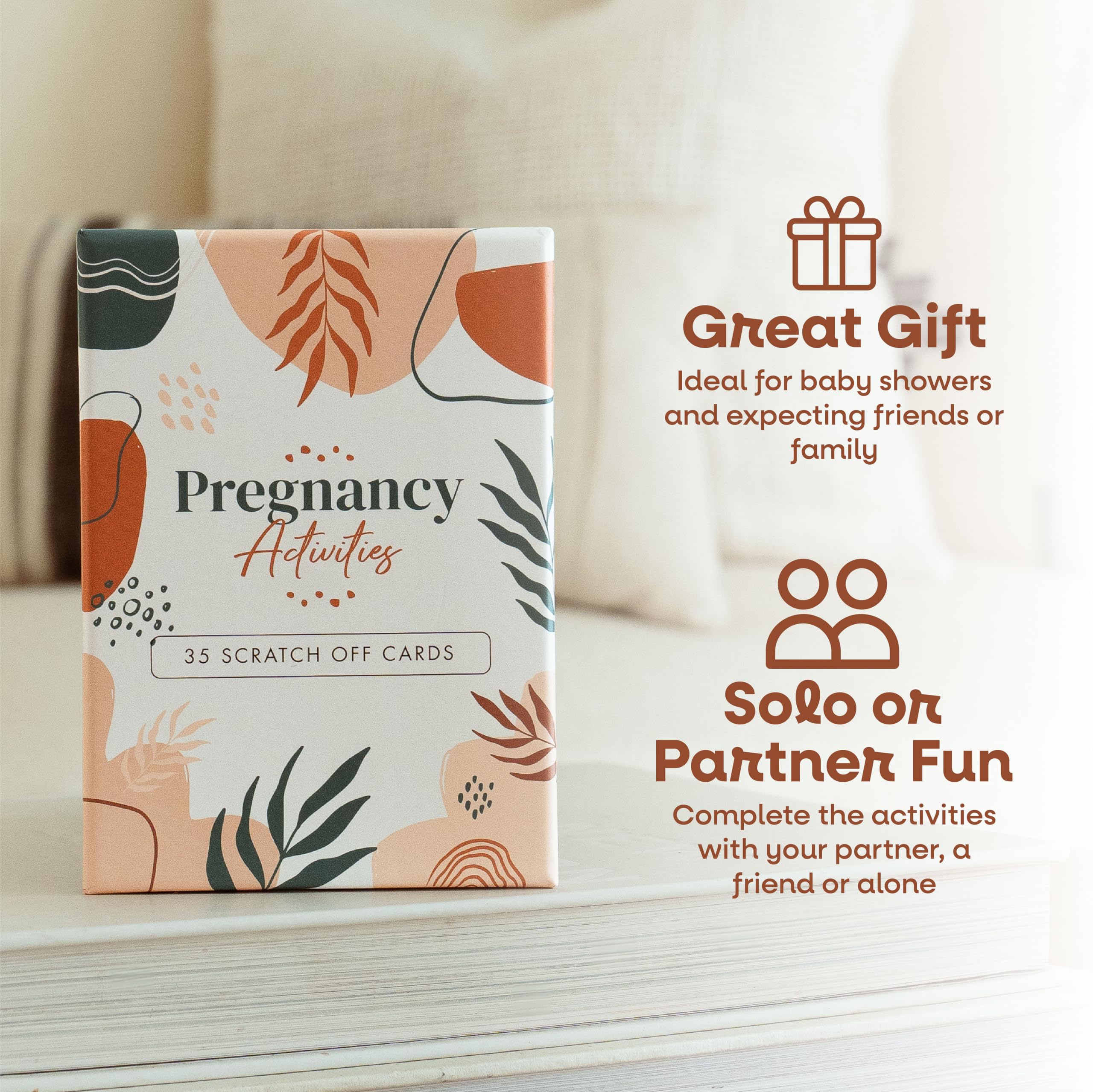 Astralux pregnancy activities scratchers close-up for quick planning