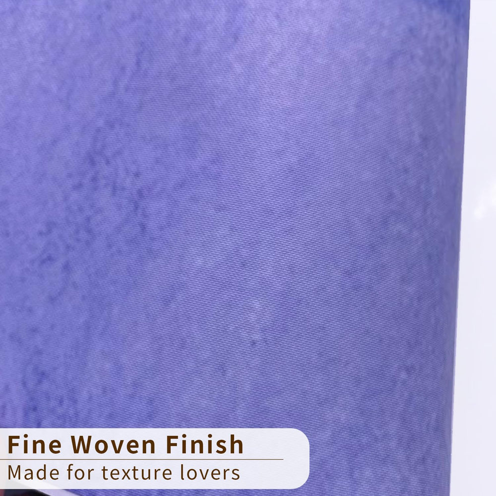 Astrkiz fabric mural closeup highlights polyester weave and easy adhesion on smooth walls.