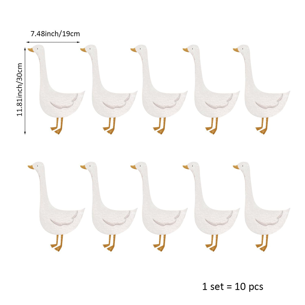 Astrkiz-goose-nursery-wall-decal-7-48x11-81cm provides soft neutral art for nurseries.