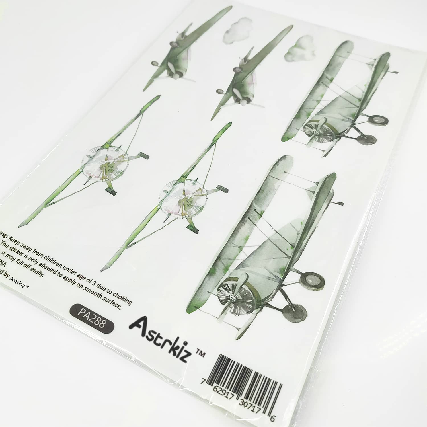 Astrkiz nursery wall art sticks easily to doors or furniture for quick updates