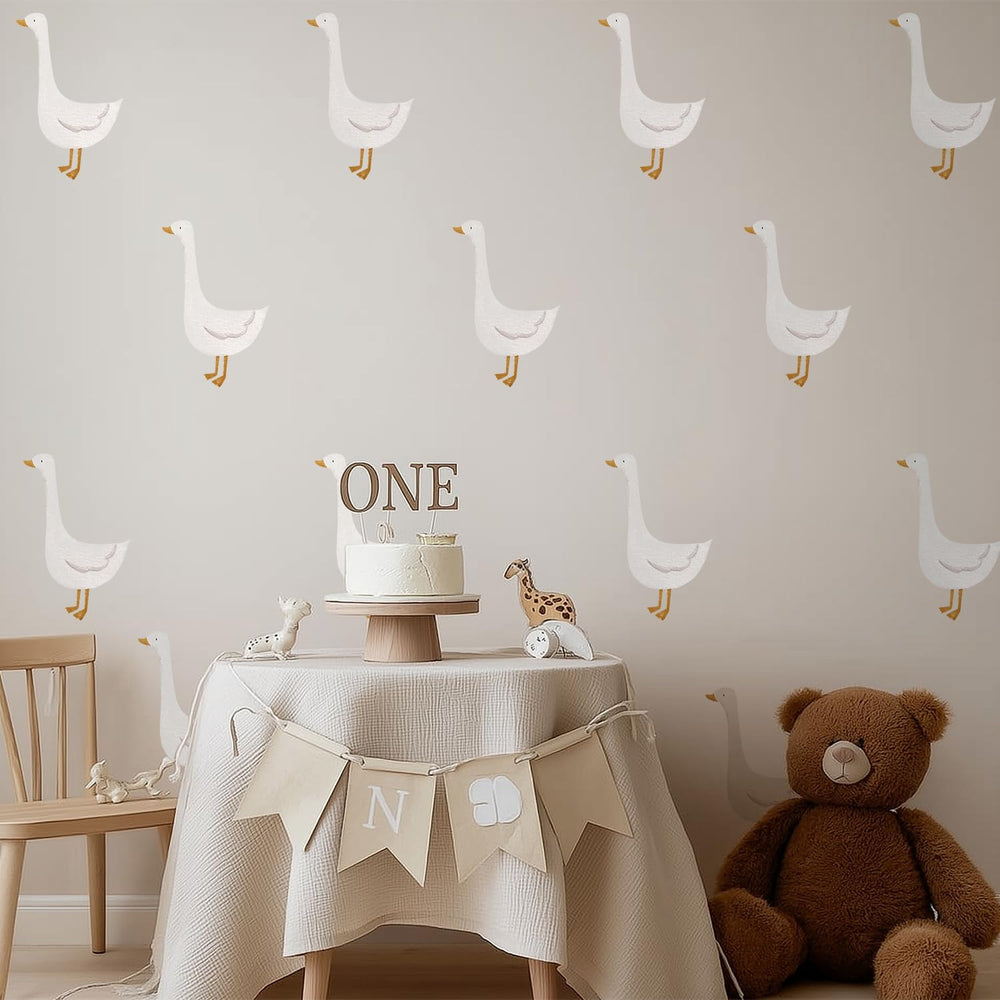 Astrkiz silly-goose-stickers-pack offers quick playful wall decor for playrooms.
