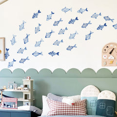 astrkiz Under The Sea decals fish-1 brighten kids room with playful ocean vibe.