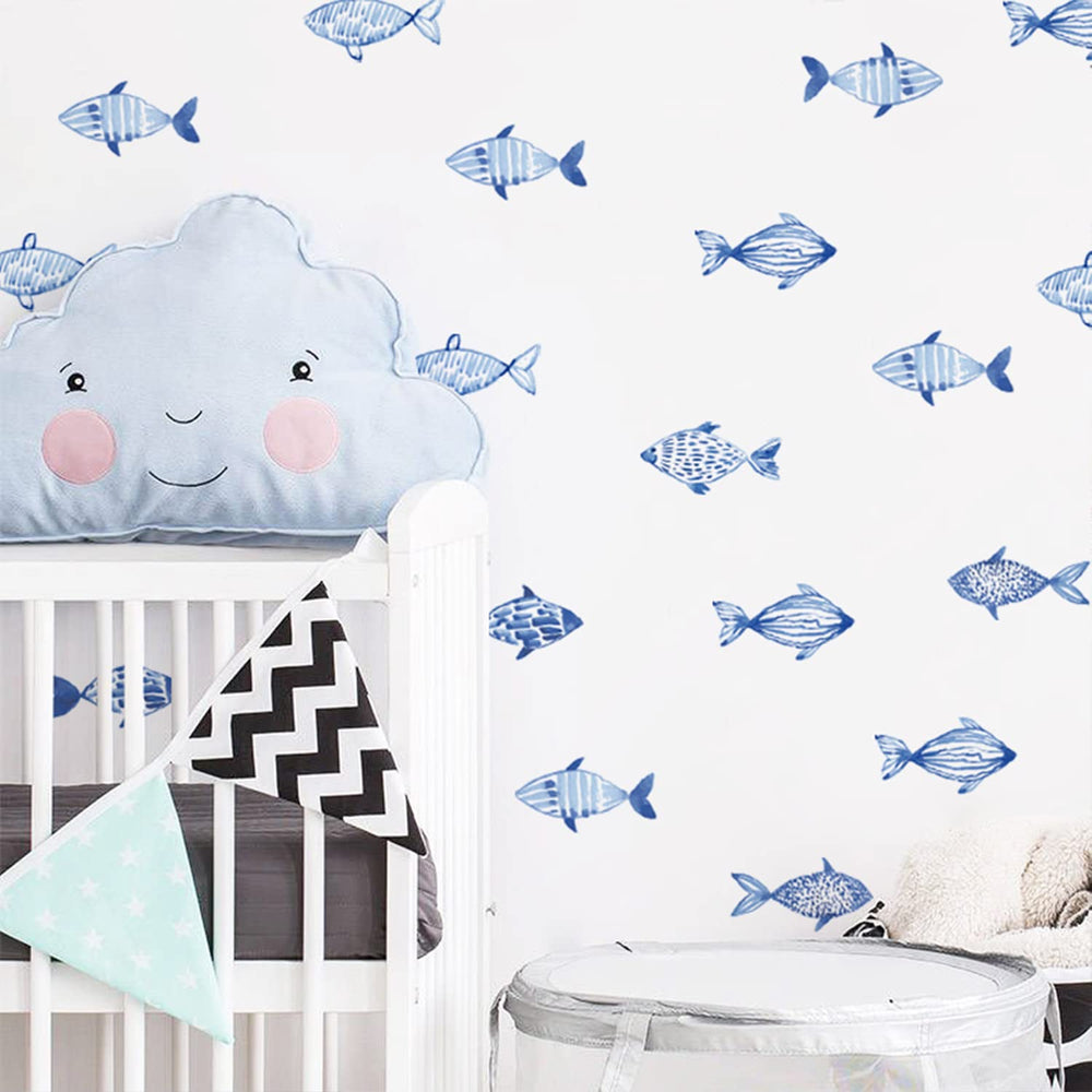 astrkiz Under The Sea decals fish-7 invite exploration of underwater world.