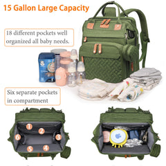 Astro alan diaper bag anti-theft pocket keeps valuables secure during outings