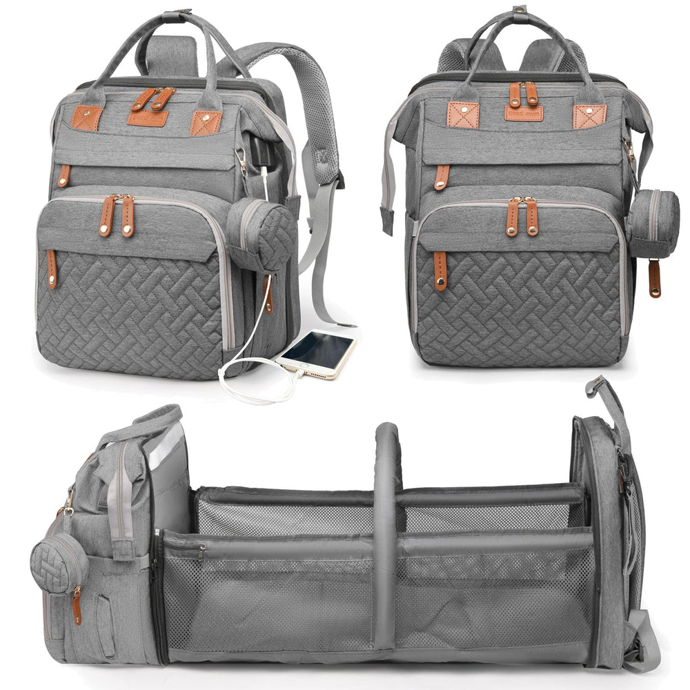 Astro alan diaper bag front view for effortless on-the-go organization