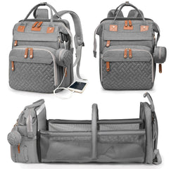 Astro alan diaper bag front view for effortless on-the-go organization