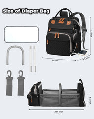 Astro alan diaper bag waterproof exterior for dry gear during outings