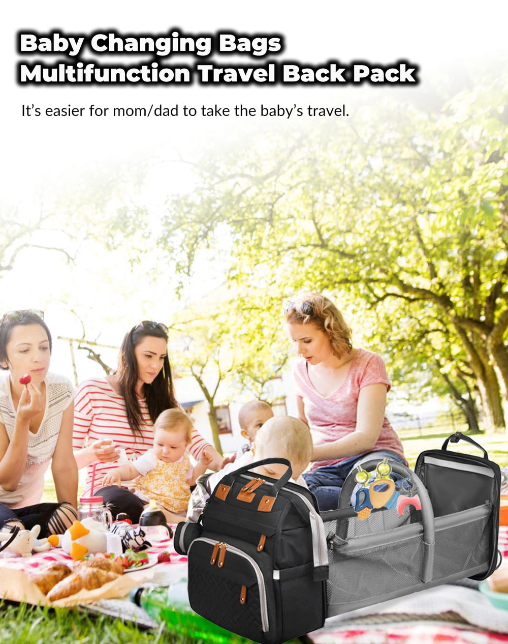 Astro alan unisex diaper bag design suitable for moms and dads