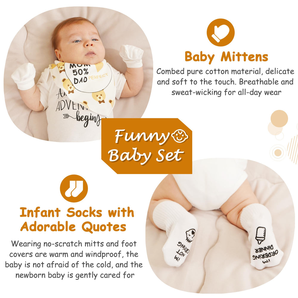 Asukin baby onesie with quotes for cute, comfortable wear from day one.