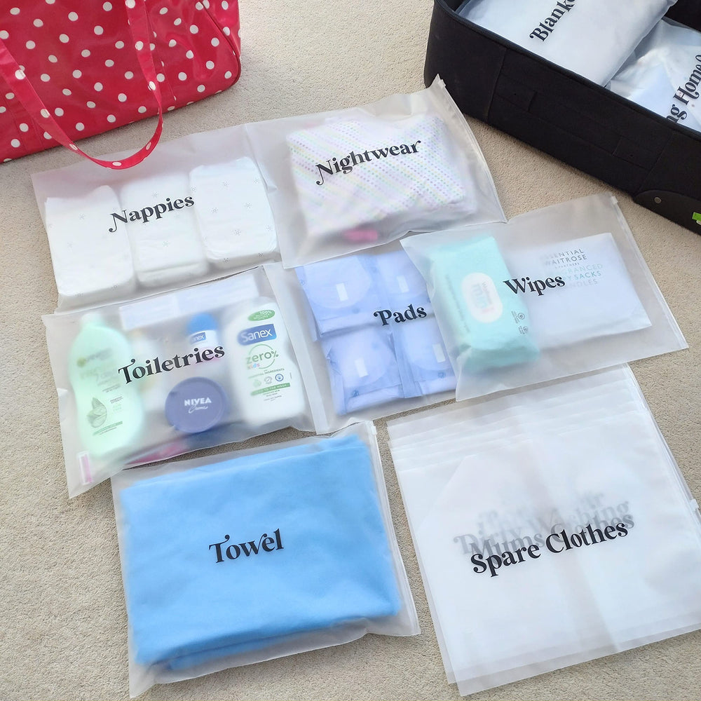 ASVP Shop soft-touch frosted look enhances organization and handling.