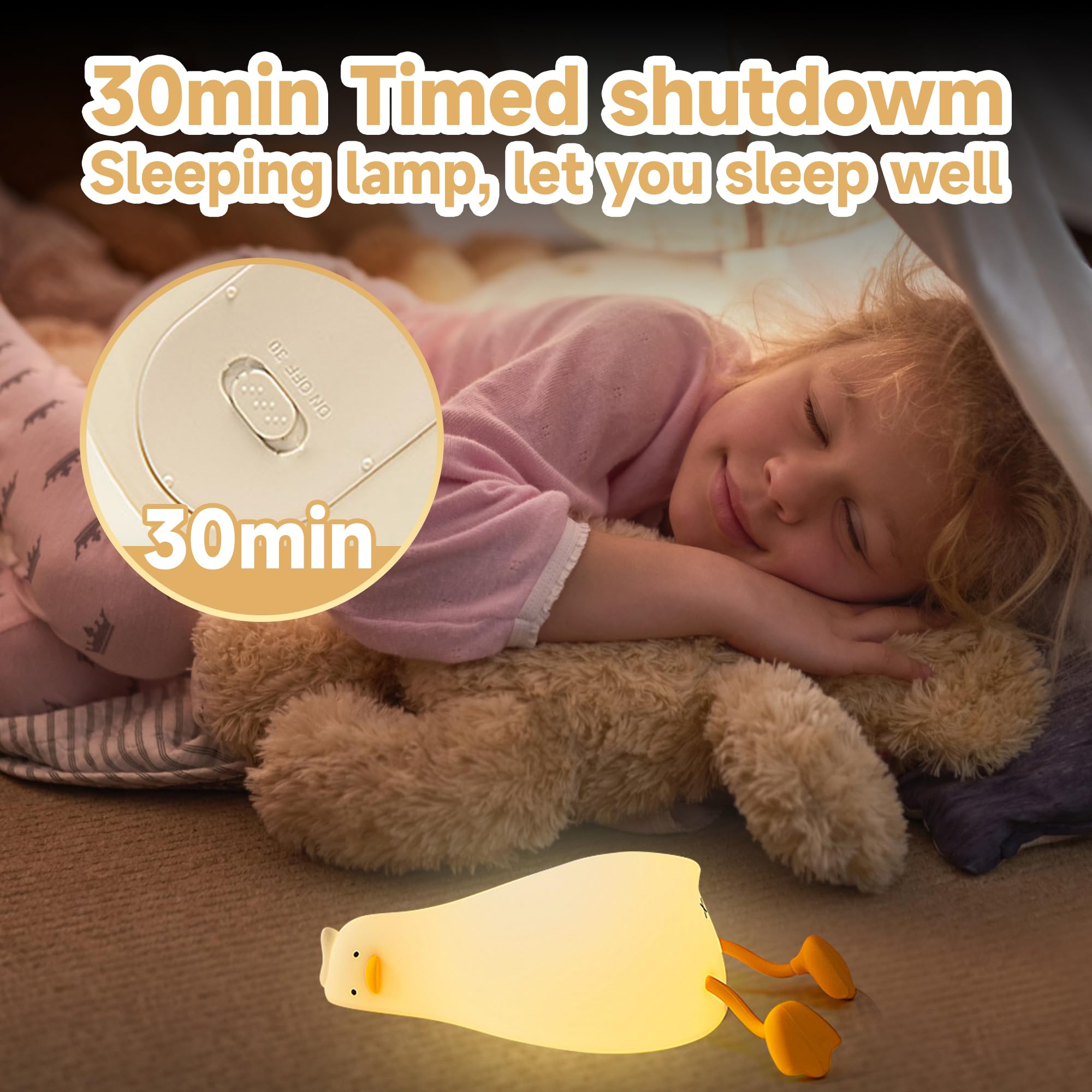 ATCTBOGFS cute panda night light offers soothing light for night-time checks