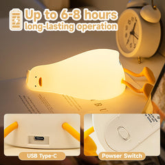 ATCTBOGFS cute pig night light provides gentle glow for late feedings
