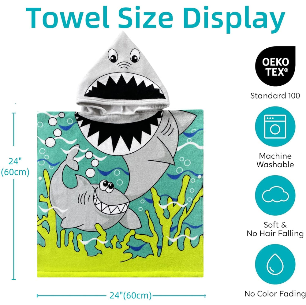 Athaelay wearable hooded towel being machine-washed for easy care.