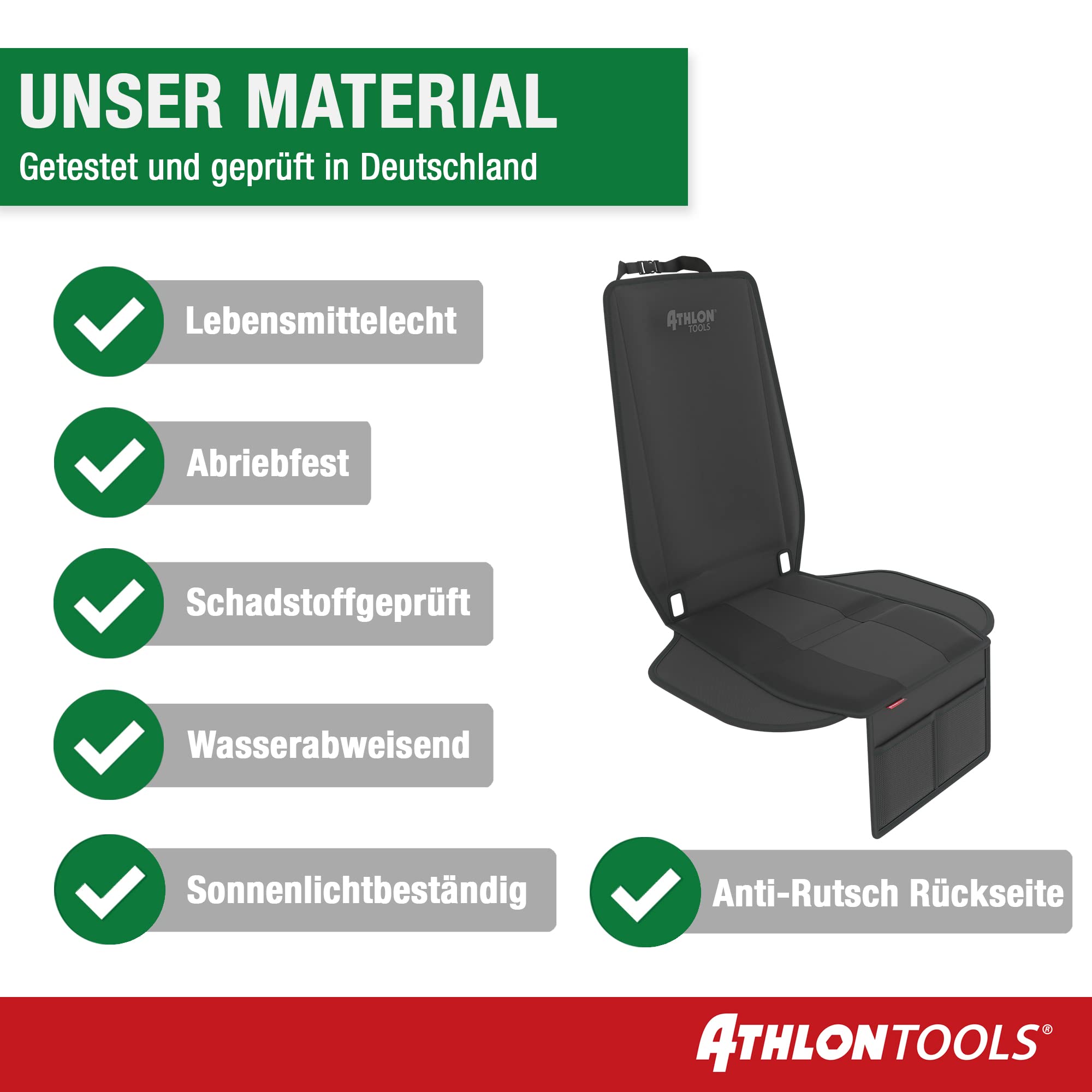 Athlon Tools belt lock clearance gap visible during installation.