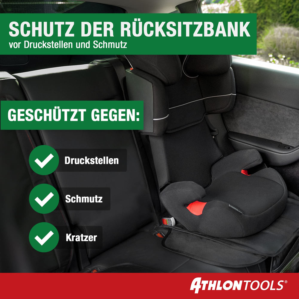 Athlon Tools ISOFIX outlet close-up showing compact fit and easy access.
