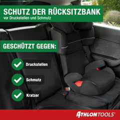 Athlon Tools ISOFIX outlet close-up showing compact fit and easy access.