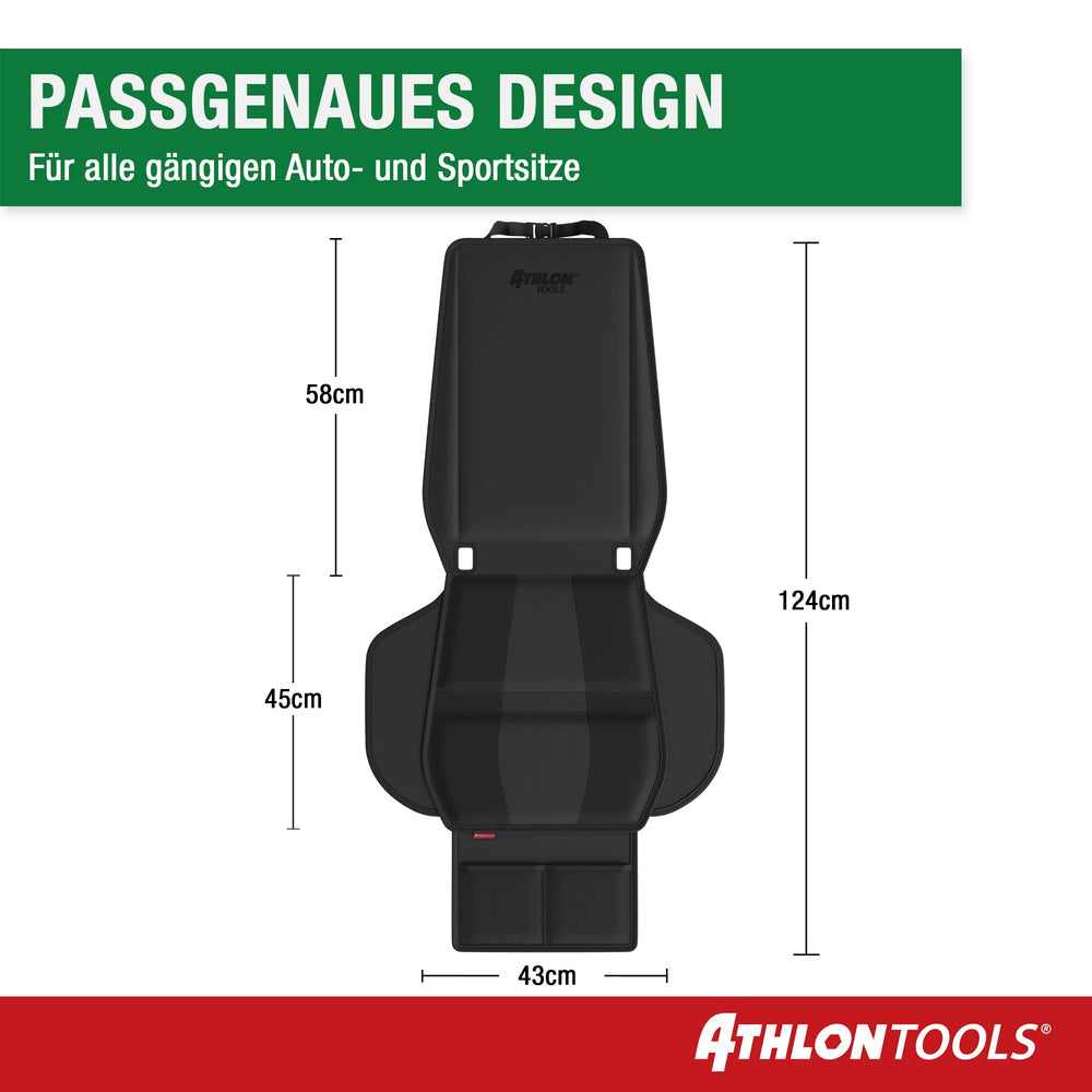 Athlon Tools side protector detail illustrating dirt barrier for easy cleaning.