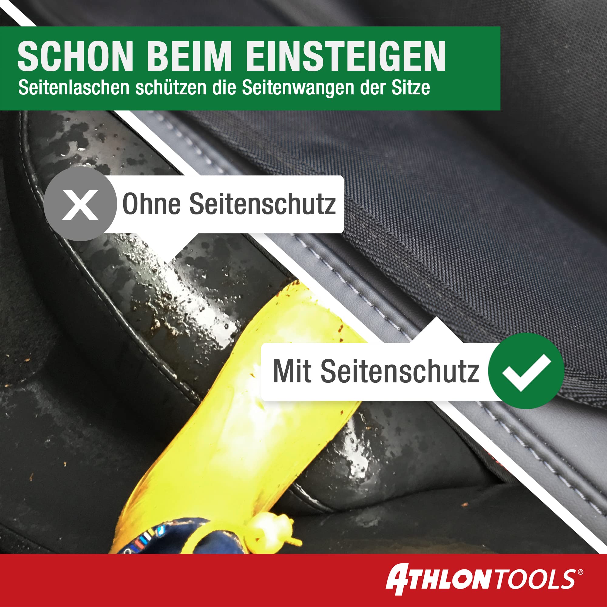 Athlon Tools sporty design detail emphasizing dynamic shape and visual appeal.