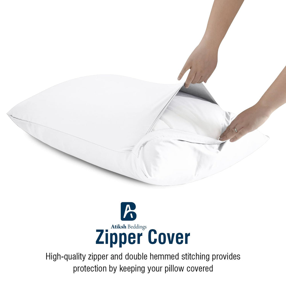 Atiksh Beddings breathable cotton sateen keeps baby cool and comfy.