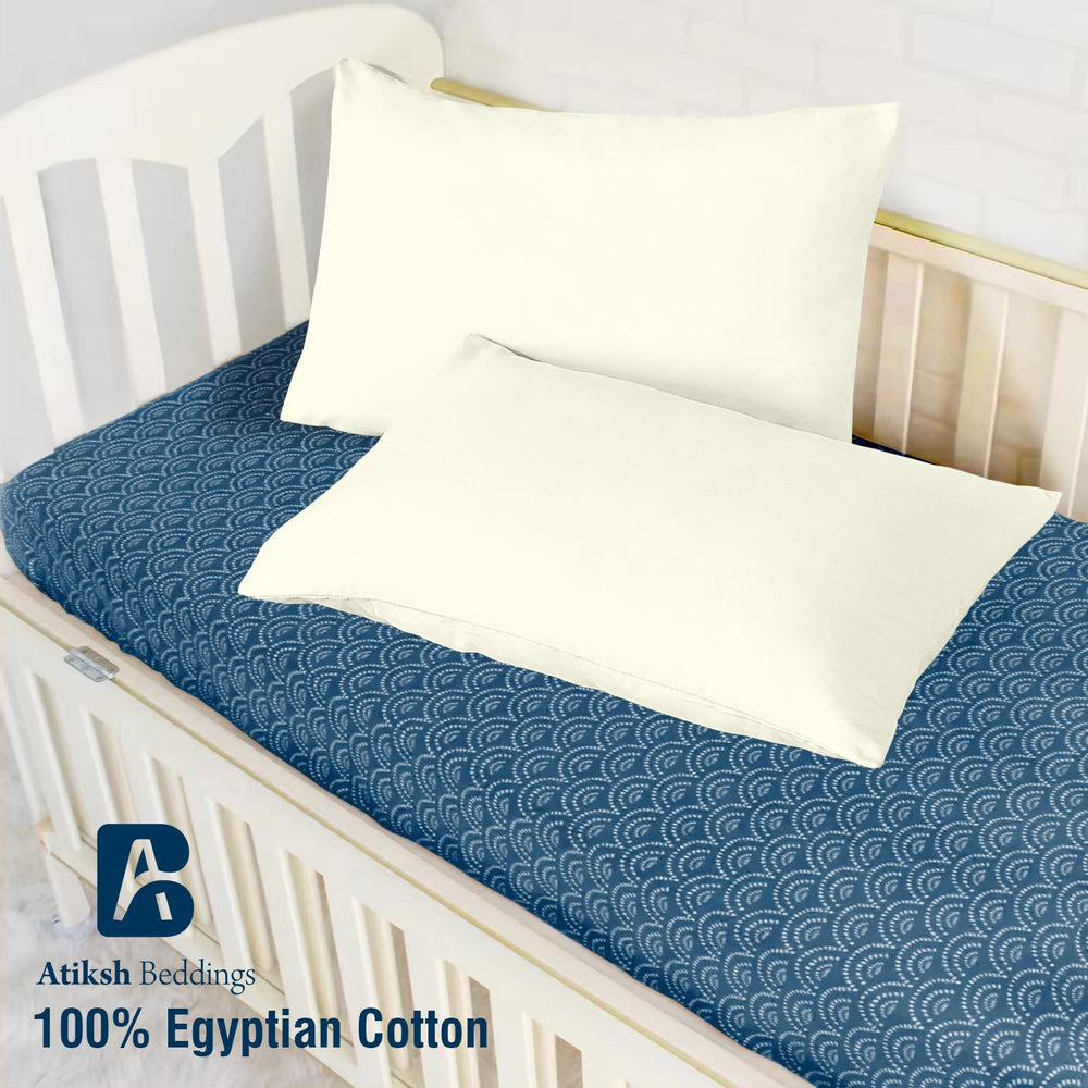 Atiksh Beddings Egyptian cotton close-up shows breathable sateen weave