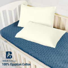 Atiksh Beddings Egyptian cotton close-up shows breathable sateen weave