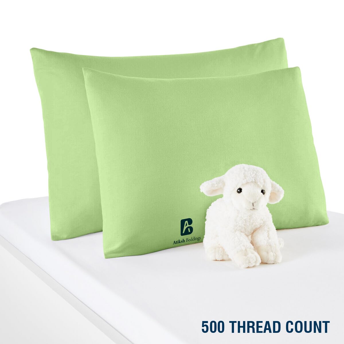 Pillowcase fits 14x20 toddler travel pillows for easy packing.