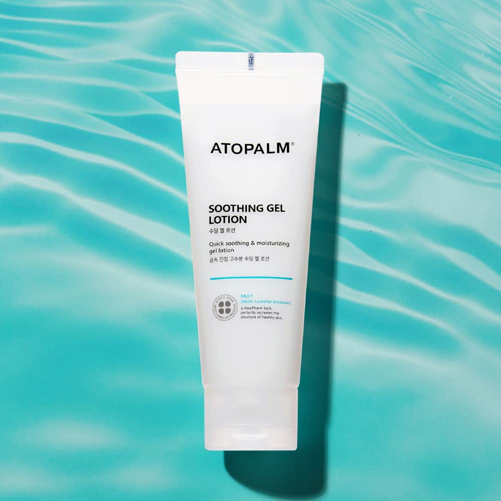 ATOPALM Soothing Gel Lotion features EWG Green ingredients for gentle care