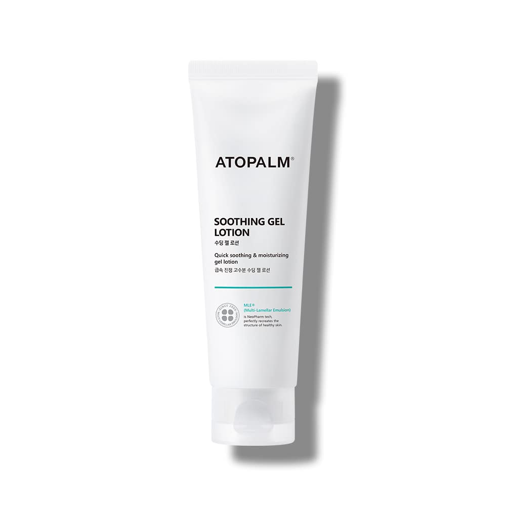 ATOPALM Soothing Gel Lotion bottle cools irritated skin for sensitive skin comfort