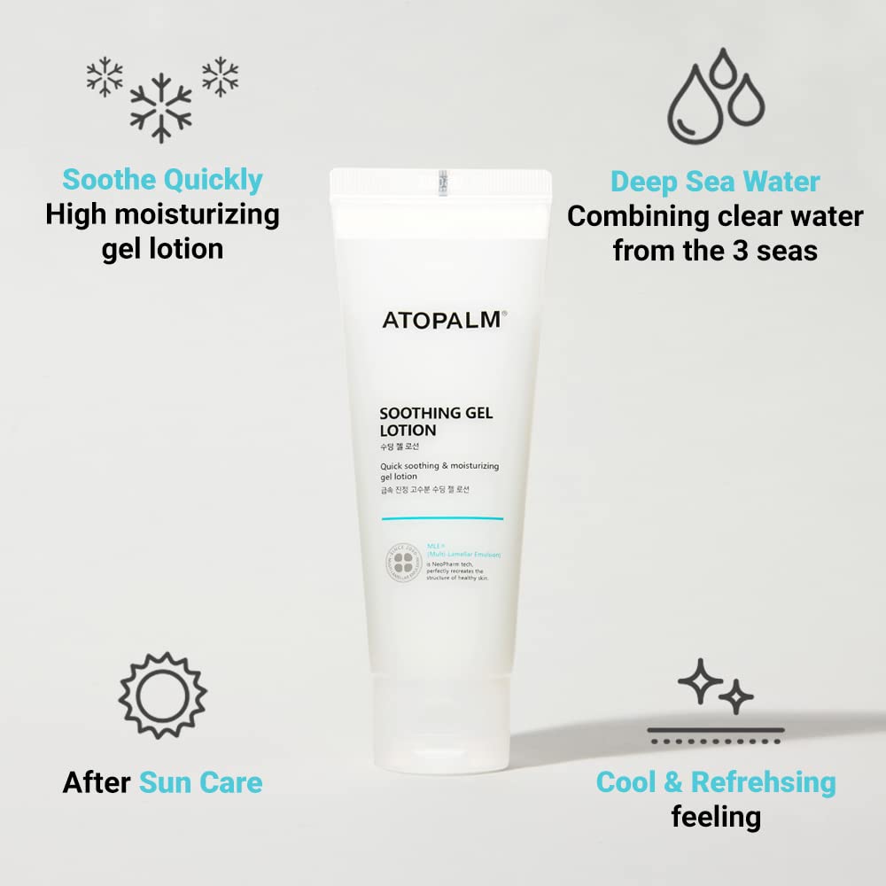 ATOPALM Soothing Gel Lotion used by family across ages for gentle care