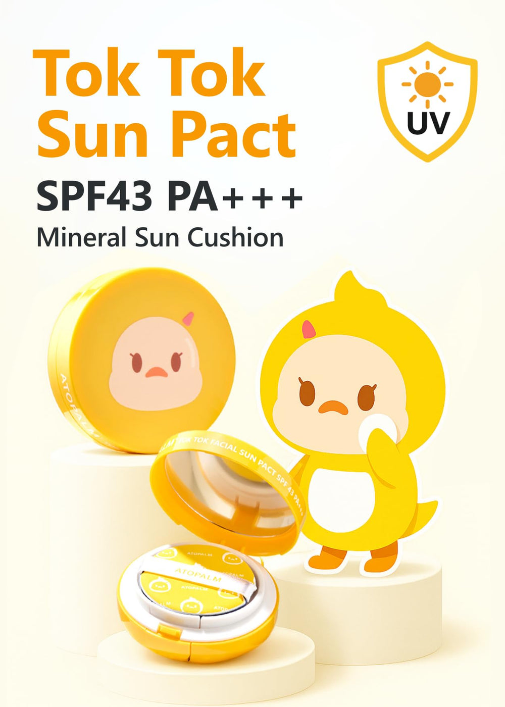 Refreshing finish from Tok Tok Sun Pact offers a light, weightless feel.