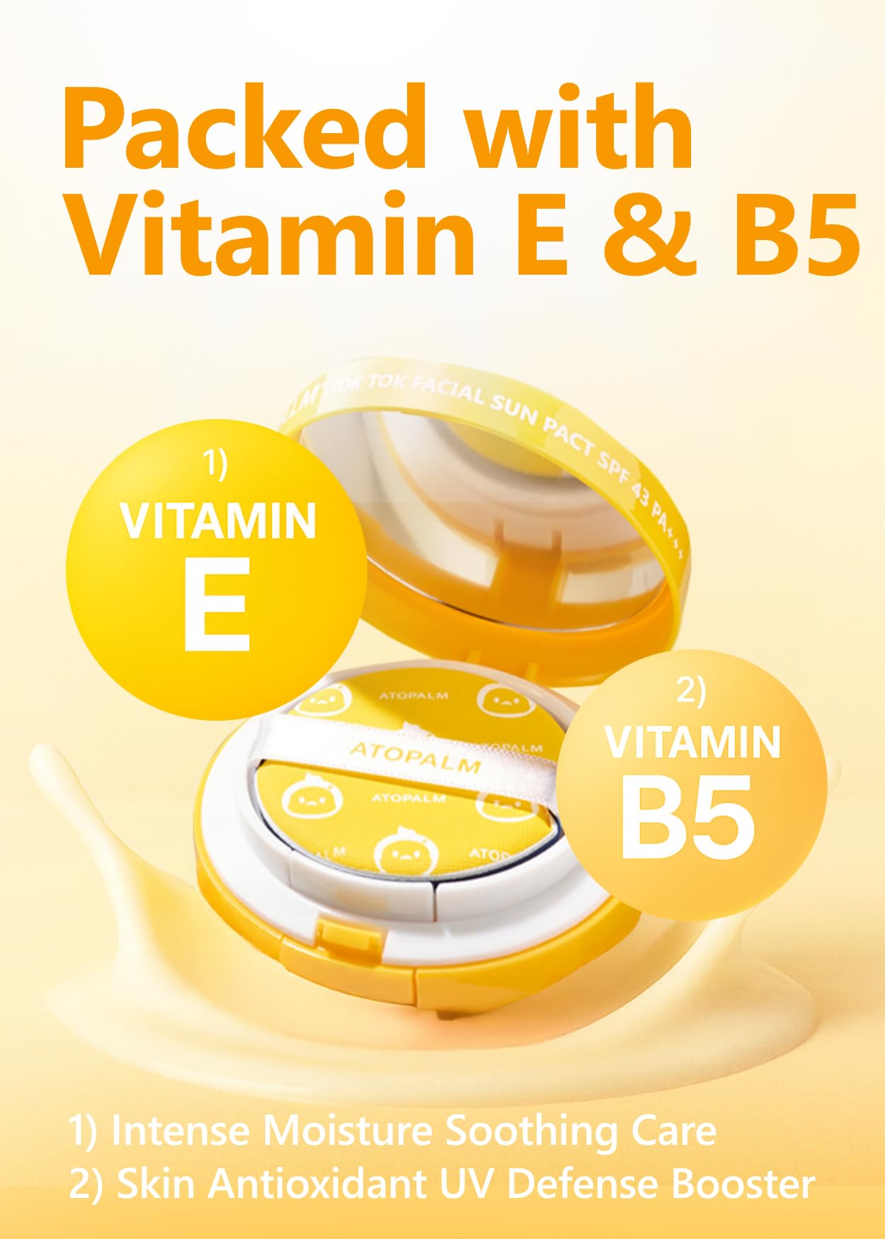 ATOPALM mineral UV protection depicts a gentle barrier for sensitive skin.