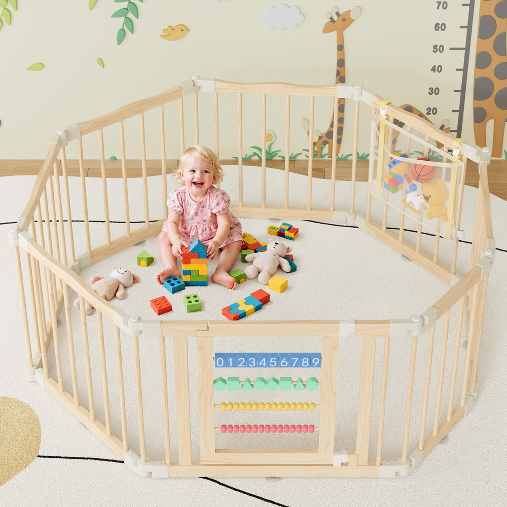 Atoping playpen multi-shape configurations include polygon, square, and zigzag.
