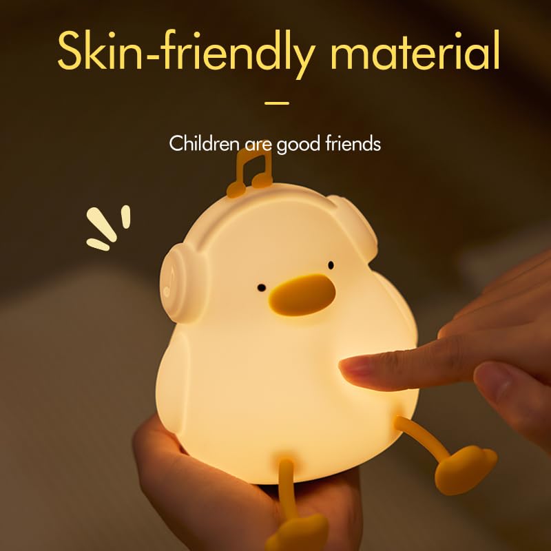 ATSUI Night Light duck in a child’s room adding whimsy and gentle illumination.