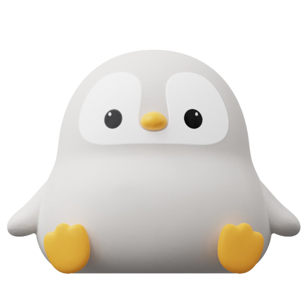 ATSUI Penguin Night Light in nursery decor setup adds playful charm to the room.