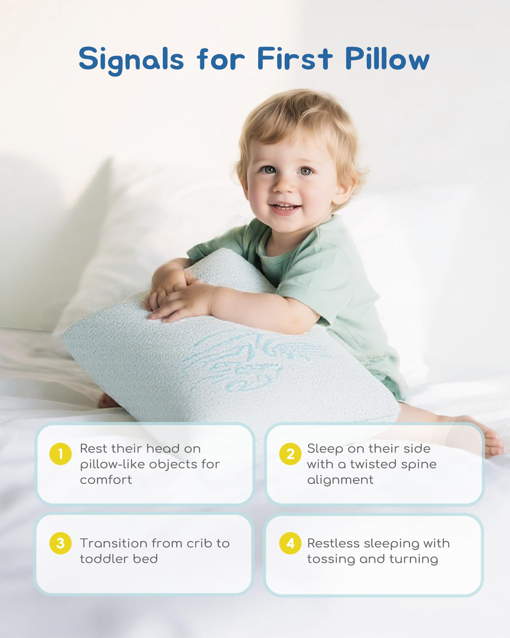ATTABABY OEKO-TEX fabric pillowcase for safe washing