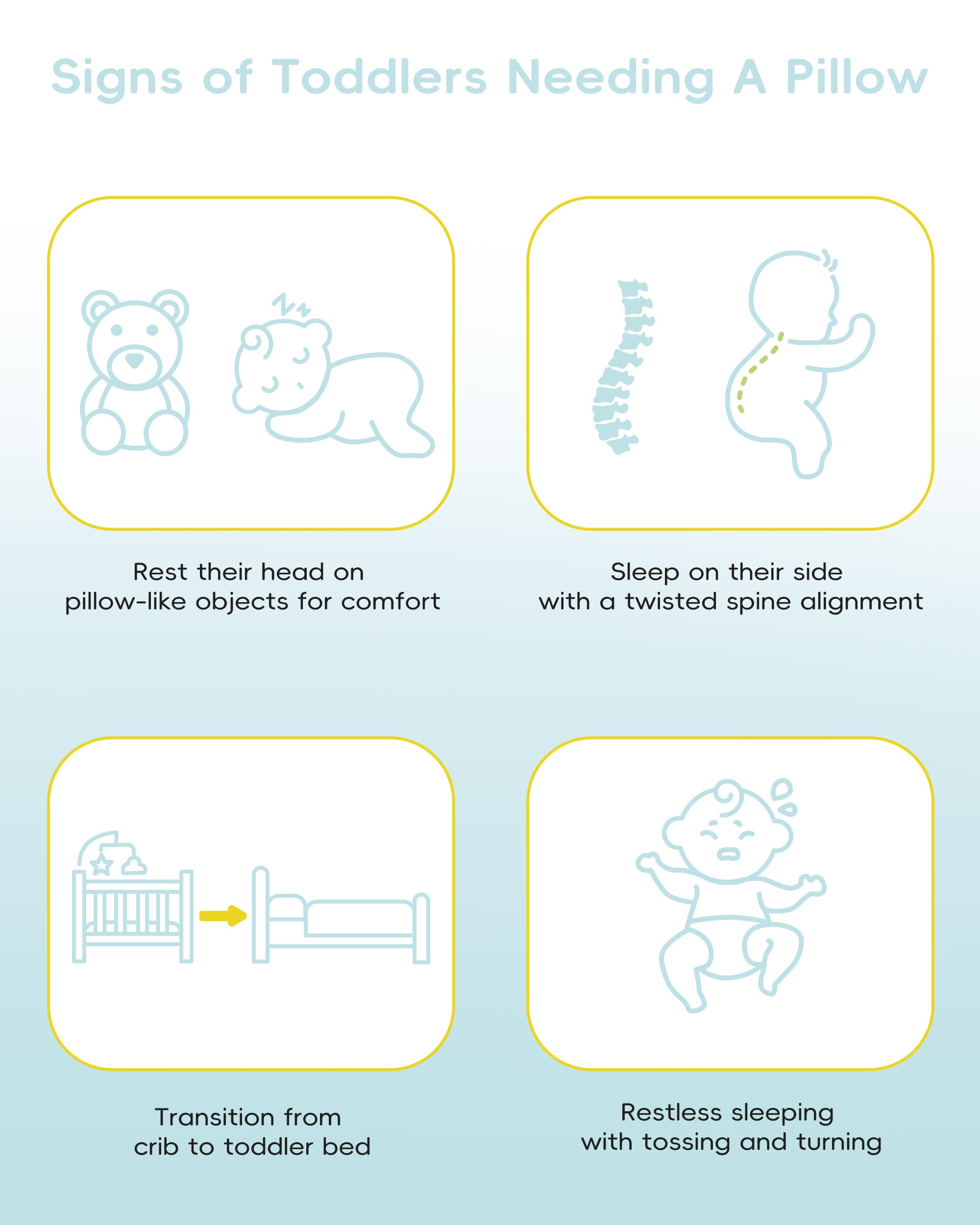 ATTABABY envelope-style case enables easy pillow maintenance.