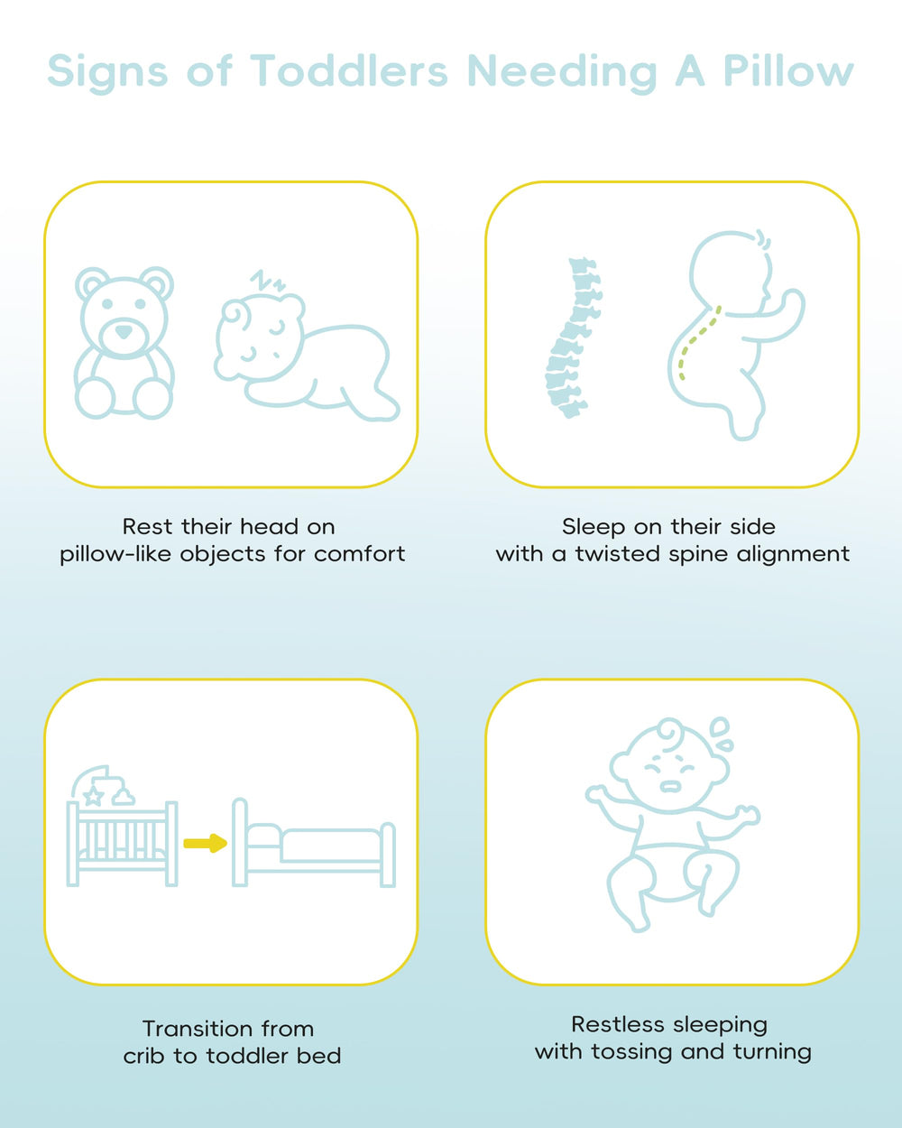 ATTABABY envelope-style case enables easy pillow maintenance.