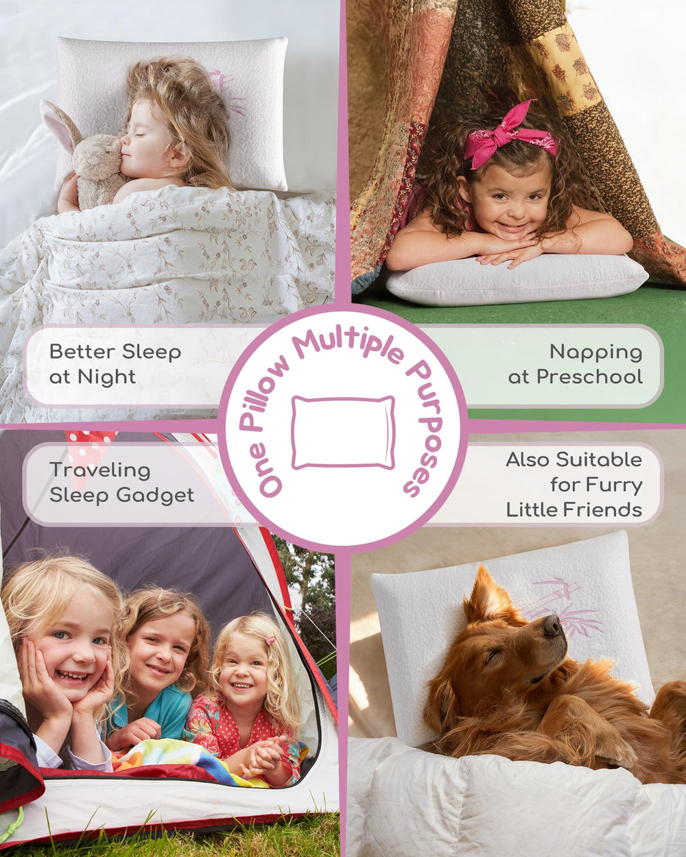ATTABABY OEKO-TEX pillowcase adds soft, toxin-free fabric.