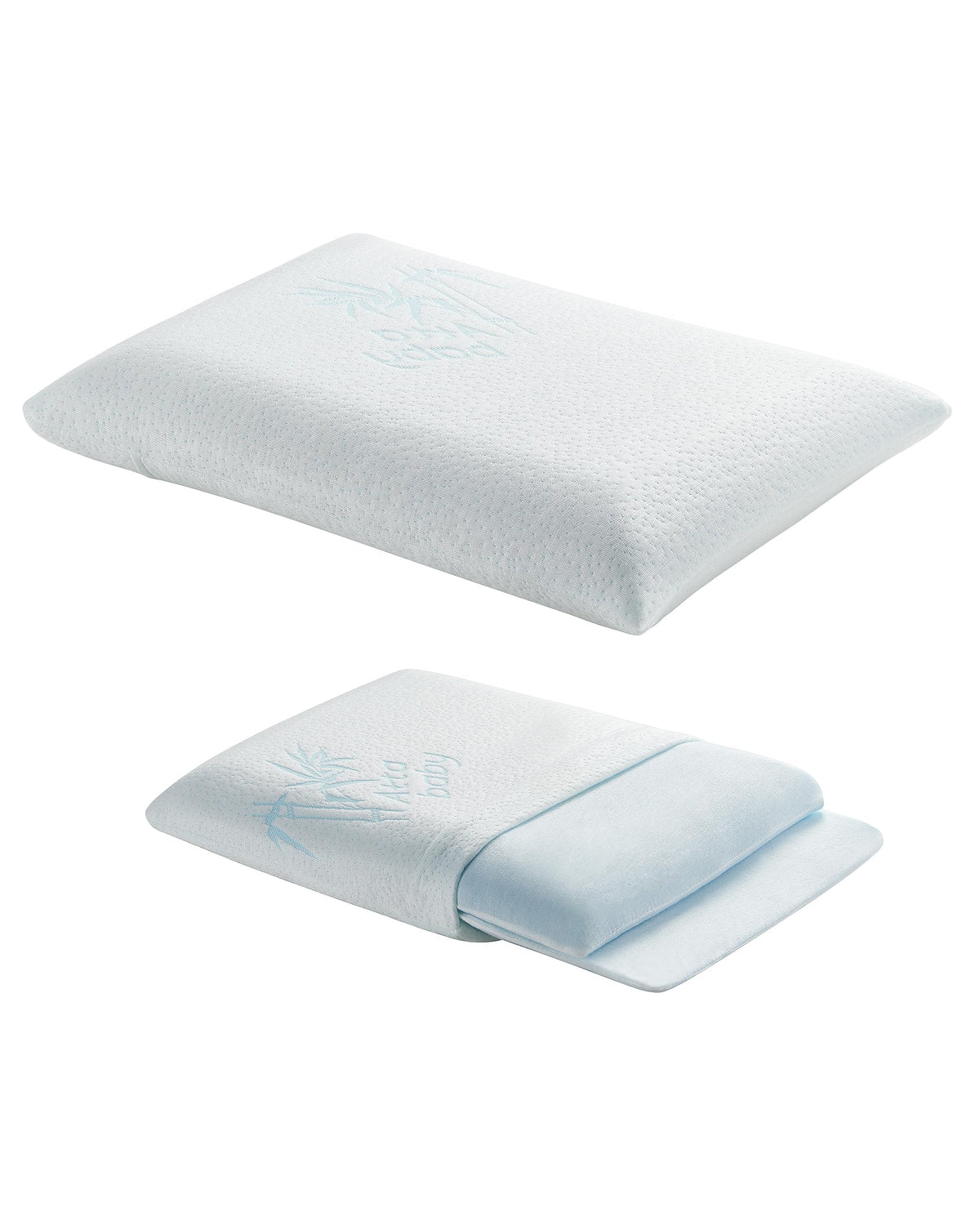 ATTABABY toddler pillow with two inserts for easy height customization.