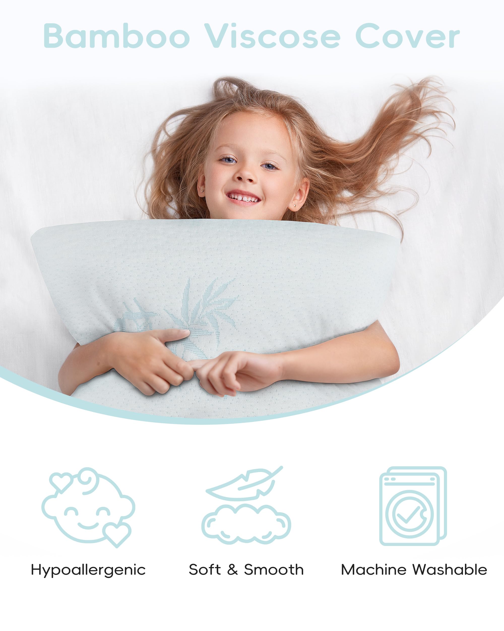 ATTABABY washable envelope pillowcase enables quick safe cleaning.
