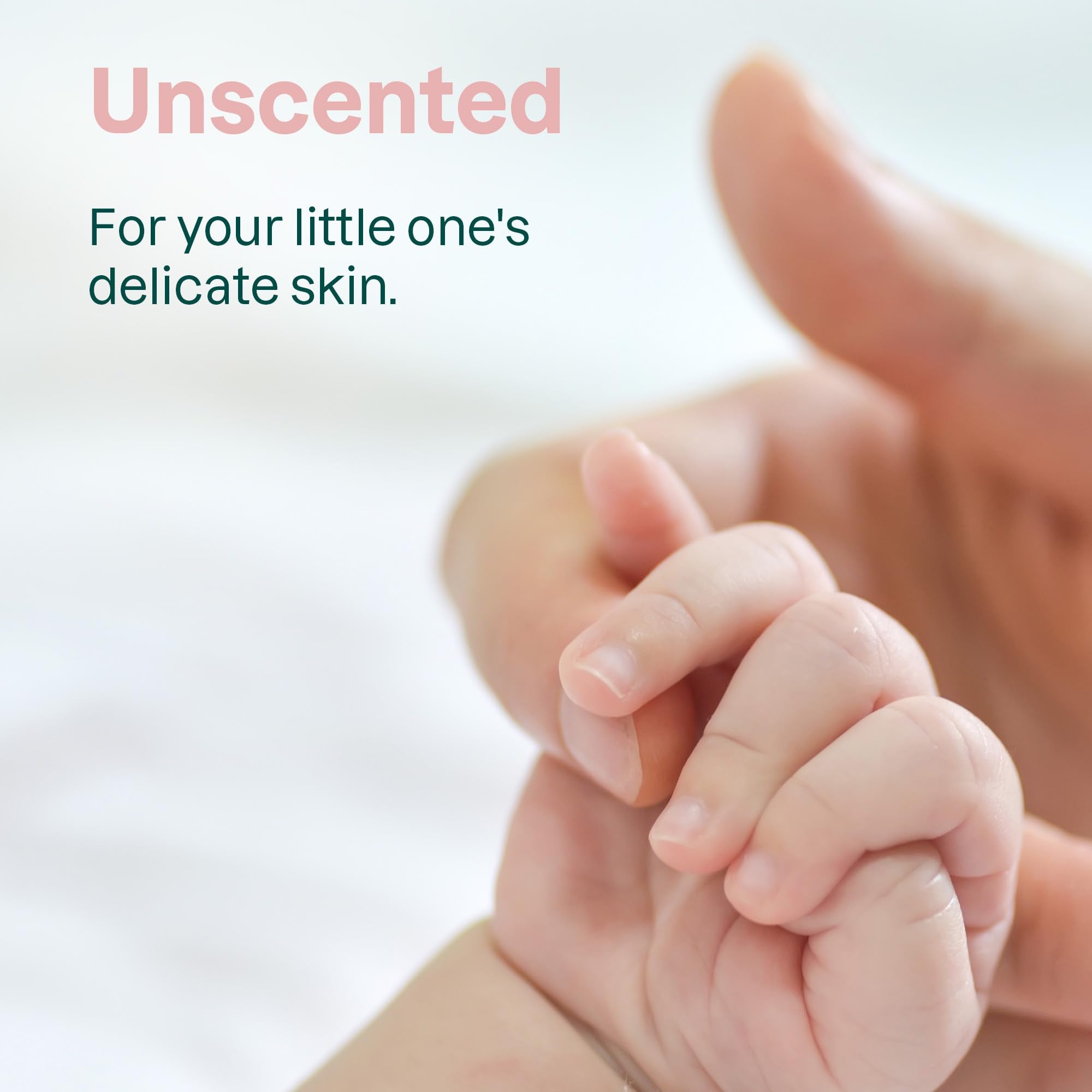 ATTITUDE Diaper Cream baby bottom application shot demonstrates gentle after-diaper-change care.